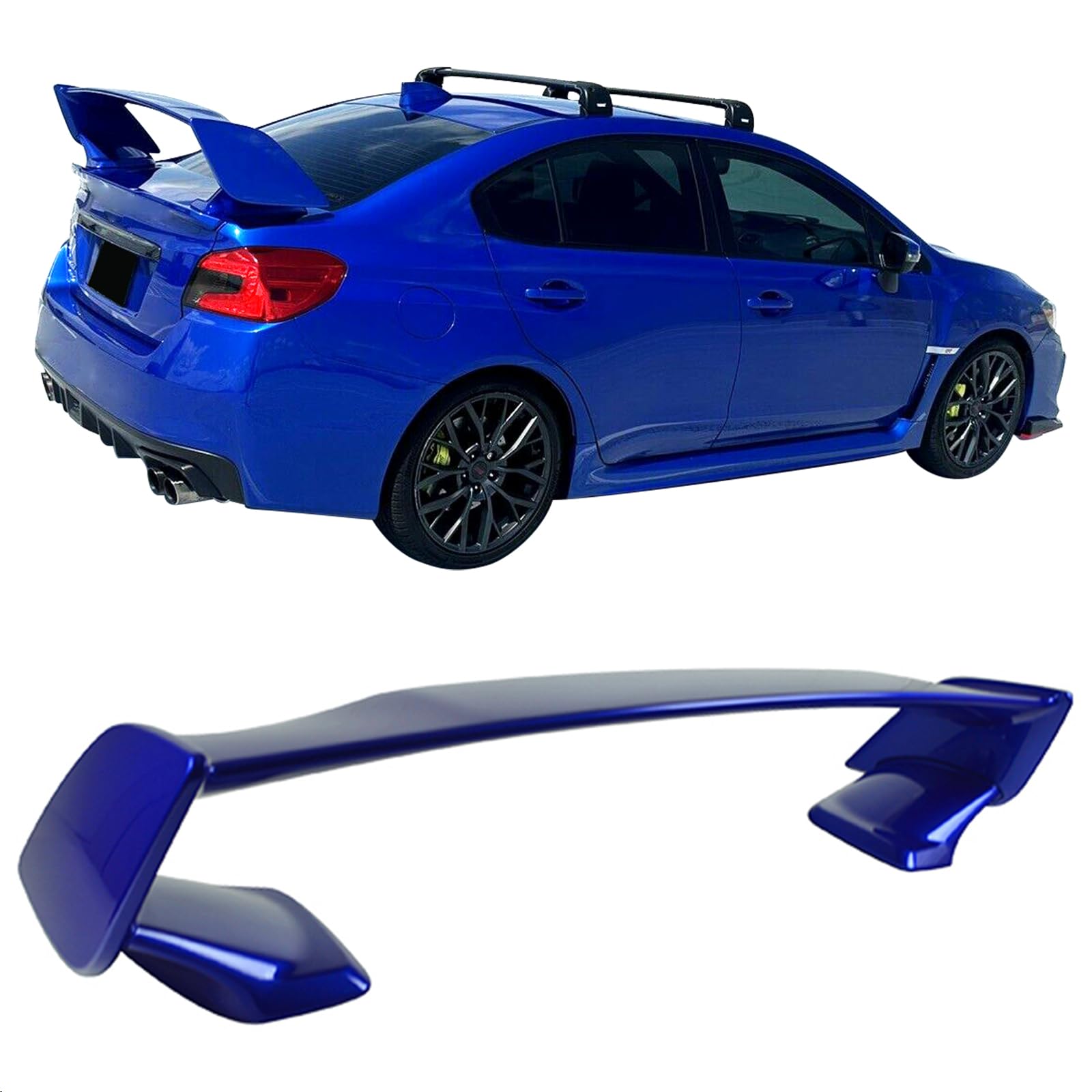Amazon.com: IKON MOTORSPORTS, Trunk Spoiler Compatible with 2012